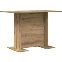 vidaXL Esstisch Eiche handwerklich 110 x 60 cm