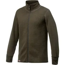 Woolpower Full Zip Jacket 600 in grün von Woolpower