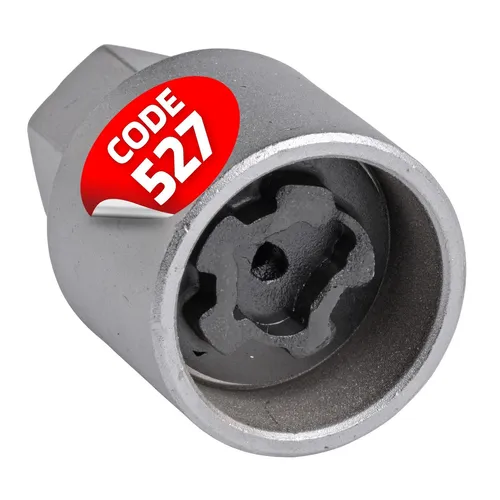 SW-Stahl 02383L-7 Felgenschloss Adapter Code 527 Radsicherung Schlüssel für VW