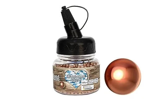 Diana Oktoberfest BBS - verkupferte Bleirundkugeln Kal. 4,4mm 1500 STK.