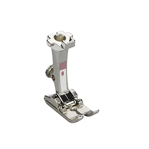 Bernina Jeansfuss Nr. 8 - für dicken Stoff - Nähfüße für Bernina, ideal für dicke Materialien wie Jeans, Leinen oder Segeltuch, bietet größte Stabilität und präzises Nähen auch bei mehreren Lagen.