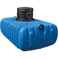 Flachtank 4rain Flat S 3000 L - Wasserspeicher & Regentonnen, platzsparender Flachtank mit 3000 Litern für effiziente Regenwassernutzung.