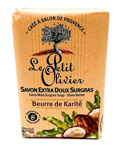 Seife Shea Butter Le Petit Olivier 250g Beurre de Karité Olivenöl Stück Seife !!