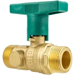 Hermann Schmidt Kugelhahn UNIWATER Typ 1443 mit ISO-T-Griff - Absperrventil für Trinkwasser mit DVGW-Zulassung, ideal für vielseitige Anwendungen von Trinkwasserkreisläufen bis Druckluftanlagen.