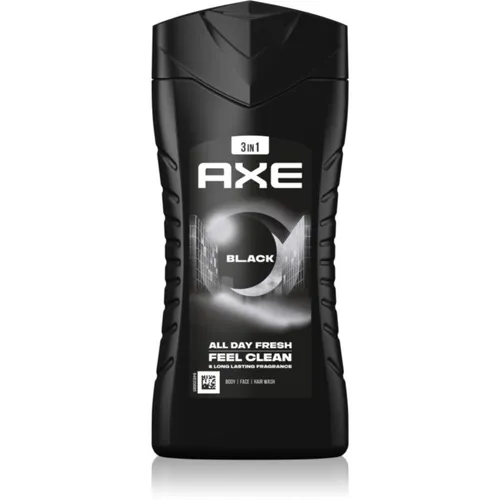 AXE BLACK Duschgel 250 ml - Hautpflegemittel: Erfrischende Reinigung mit dezentem Duft aus gefrorener Birne und Zedernholz, ideal für alle Hauttypen.