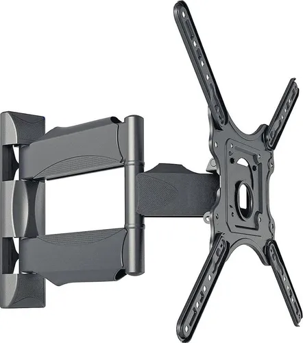 Schwaiger TV-Wandhalterung 719420 - TV-Wandhalterung für Bildschirme bis 75 Zoll, neigbar, schwenkbar und drehbar, inklusive integrierter Kabelführung für ein ordentliches Zuhause.