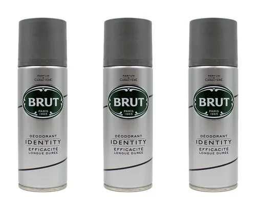 Brut Identity Deo Spray Deodorant , 3x200ml EAN8720181072833