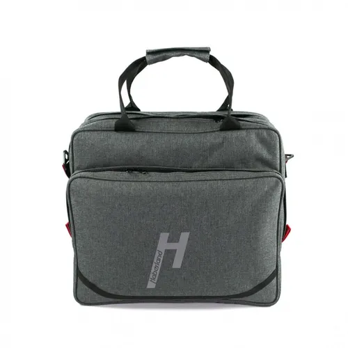 Haberland Businesstasche Office - Fahrradtasche für Gepäckträger, wetterfest mit 20 L Volumen, ideal für Radfahrer auf dem Weg zur Arbeit, inklusive Schulterriemen und Tragegriff.