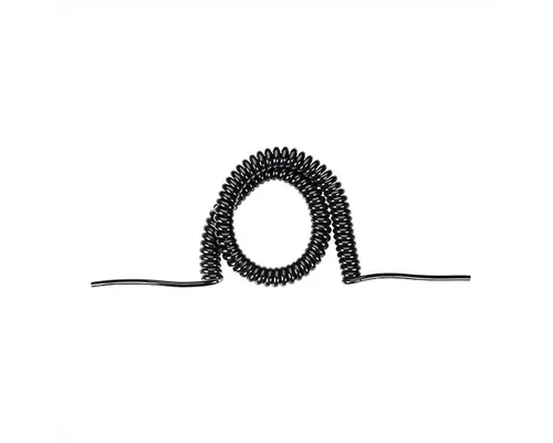 Bachmann Wendelleitung 0,5m-2m sw 0,2m gerade Stromadapter offenes Ende zu offenes Ende, 200.0 cm, H05VV-F 3G1,5mm², glatt geschnitten, BM0010694