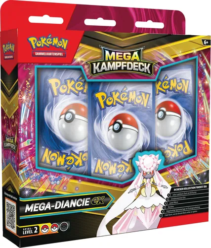 Pokémon Mega-Kampfdeck Mega-Diancie-ex – Sofort spielbar