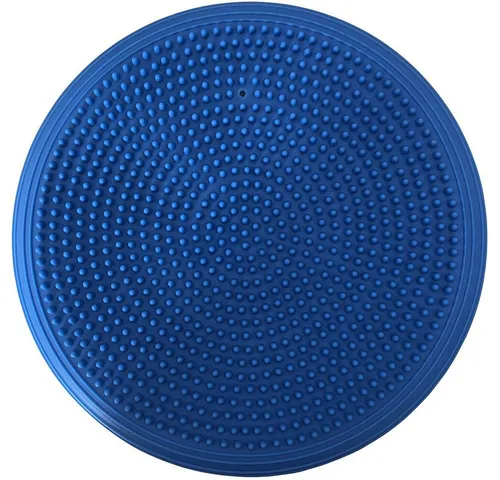 Sport-Thieme Balancetrainer Gymfit 33 – Blau mit Noppen - Robustes Balance-Kissen für effektives Training der Körperhaltung und Stabilität. Ideal für Fitness und Rehabilitation.