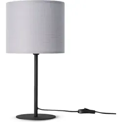 Paco Home Tischleuchte Uni Color - Moderne Tischleuchte ohne Leuchtmittel für stilvolle Akzente in Wohnzimmer und Schlafzimmer. Unifarbenes Design in Schwarz, ideal für jede Einrichtung.