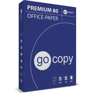 Go-Paper Kopierpapier Go Copy Premium 80, A4, 80g/qm, weiß, 500 Blatt