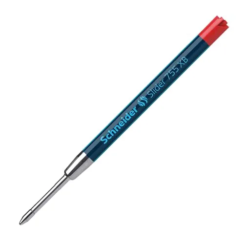 Schneider 175502 Schreibgeräte Kugelschreibermine Slider 755, XB, rot ,