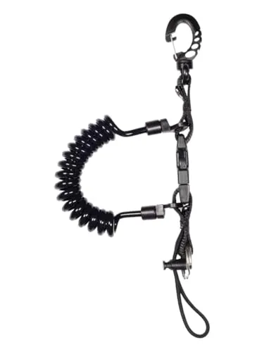 Mares Spring Coil Spiralkabel, Black, Einheitsgröße in schwarz von Mares