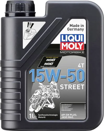 Liqui Moly Motoröl Motorbike 4T 15W-50 Street 2555