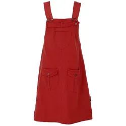 Guru-Shop Minirock Latzrock - Rostrot, XL - Alternative Bekleidung für Kinder, aus 100% Baumwolle gefertigt, in trendigem Rostrot, ideal für kreative Outfits.