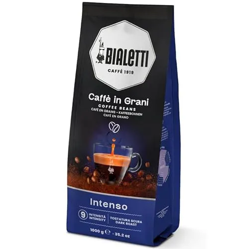 Bialetti Expert Grains, Intenso-Kaffeebohnen, 1 KG
