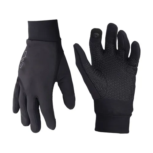 CMP MAN Gloves nero (U901) XL - Outdoor Handschuhe für Herren, winddicht und mit Touch-Finger-Technologie für Smartphone-Nutzung. Ideal für kalte Winteraktivitäten mit rutschfesten Silikonnoppen für sicheren Griff.