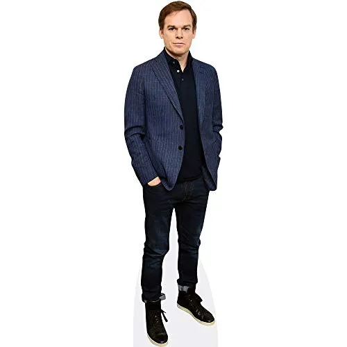Michael C. Hall (Blue Jacket) Pappaufsteller mini von Celebrity Cutouts