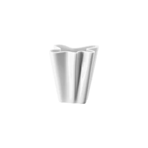 Rosenthal Dekovase Vase Flux Weiß (Klein) - Dekovase aus hochwertigem Porzellan, zeitloses Design trifft auf modernste Ästhetik – ideal für stilvolle Raumgestaltungen.