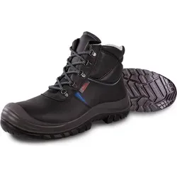 Hase Thurgau High S3 Sicherheitshochschuh Rindleder Größe 45 - Robuster Sicherheitshochschuh aus Vollrindleder mit rutschsicherer Active-Grip® Sohle. Ideal für Bau und Industrie – schützt zuverlässig mit leichter Kunststoffkappe und atmungsaktivem Futter.