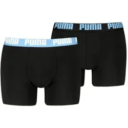 PUMA Boxershorts PUMA MEN EVERYDAY BASIC BOXERS 2P (2er Pack) mit Logobund