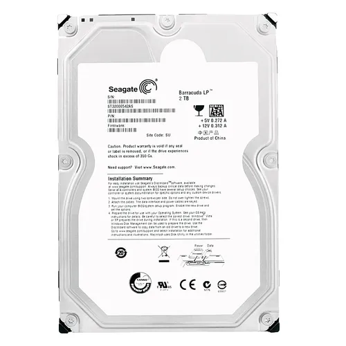 Produktbild Seagate Barracuda LP 2TB SATA II HDD