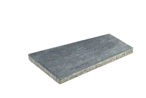Diephaus Terrassenplatte TRAPEA WEIß-SCHWARZ 50/30/20/4 CM PE2