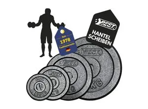 Hantelscheiben, verschiedene Gewichtsausführungen