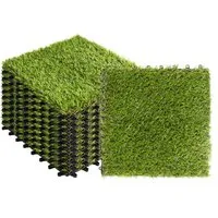 Produktbild KARAT Terrassenfliesen Kunstgras 30 x 30 cm