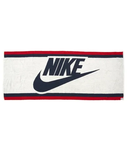 Nike Duschtuch Club Pool Towel 170x70cm - Baumwoll-Duschtuch mit großem Nike-Swoosh, ideal für Sport und Fitness. Perfekt für Badminton, Tennis und mehr!