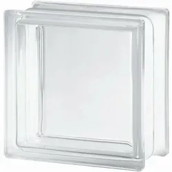 Glassblocks Glasbaustein klar 19x19x8 cm glanz CL1908C