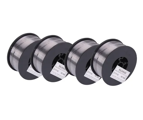 MAG Fülldraht Schweißdraht Ø 0,9 mm je 1 kg Kleinrolle D100 No Gas WELDINGER 4 x