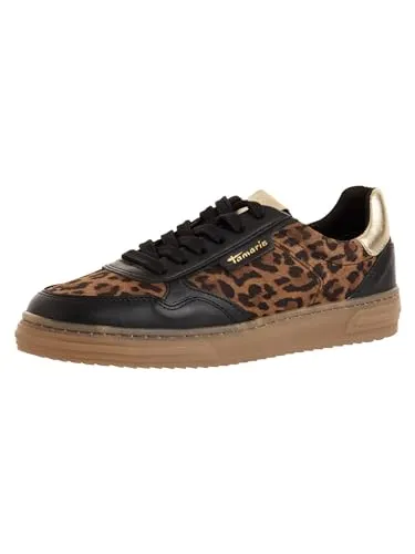 Tamaris Sneaker 1-23617-42 329 - Damen-Sneaker mit modernem Materialmix aus Leder und Synthetik, komfortablem Lining und herausnehmbarer Sohle für individuelle Einlagen.