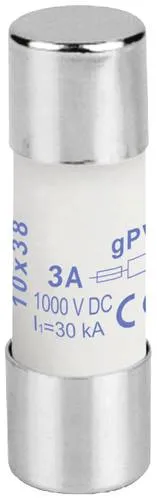 Weidmüller 2783180000 FUSE 10X38 3A 1000 VDC - Relais - Hochwertige Feinsicherung mit 3A und 1000 VDC, ideal für zuverlässigen Schutz in elektrischen Anwendungen.