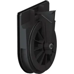 Kessel Einschiebeteil DN 100 mit Klappe und Dichtung 70105