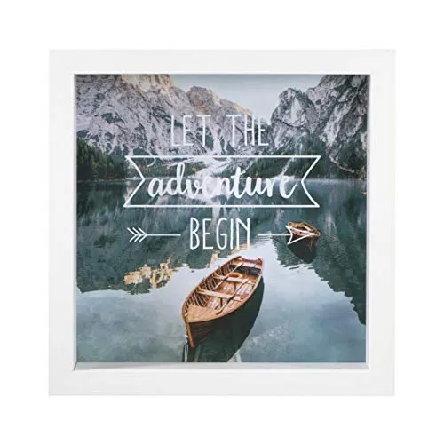 Hama Bilderrahmen-Spardose (passend als Geldgeschenk oder Deko-Element) weiß