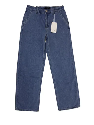 NAME IT Jungen Nlmtoizza Dnm Loose Pant Noos, Medium Blue Denim, 170 - Jungen-Jeanshosen aus weichem Denim, bequem und lässig für jeden Tag mit lässigem Loose-Fit-Schnitt.