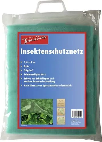 TrendLine Insektenschutznetz 1,4 x 5 m  Gartenfolie