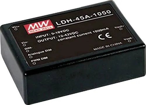 MW Mean Well LDH-45B-1050W DC/DC-Wandler, Print 45.15 W Anzahl Ausgänge: 1 x Inhalt 1 St.