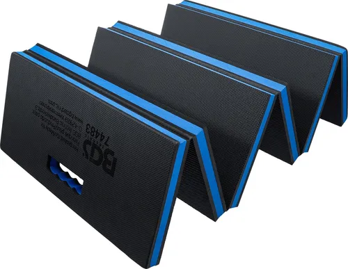BGS Weichschaum-Knie- und Arbeitsmatte | faltbar | 3-in-1 - Vielseitige 3-in-1 Matte für Knie- und Arbeitskomfort, ideal für Handwerk und Heimwerkerprojekte, faltbar und platzsparend.