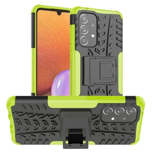 betterfon Oudoor Hülle Kompatibel mit Samsung Galaxy A33 5G | Case Panzer Hülle Cover Schutzhülle Etui Bumper | Grün