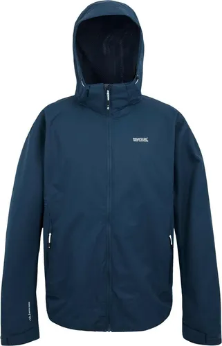 Regatta Great Outdoors Herren Regenjacke - Kompakte dunkelblaue Regenjacke mit Kapuze und praktischen Taschen. Ideal für den täglichen Gebrauch bei wechselhaftem Wetter.