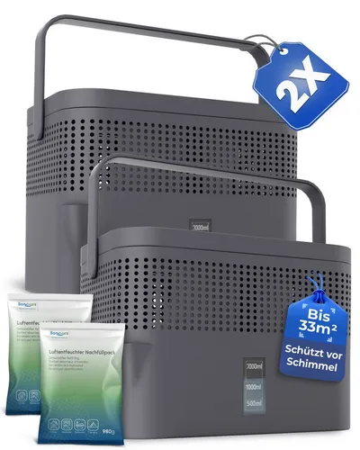 BonAura Luftentfeuchter in grau von BonAura