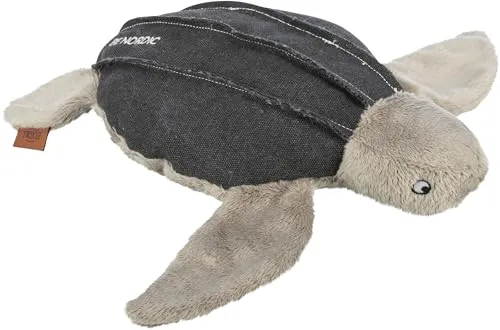 TRIXIE Be Nordic Plüschtiere für Hunde Schildkröte Hauke – maritimes Kuscheltier für Hunde zum Spielen und Kuscheln – robust & langlebig - 36062