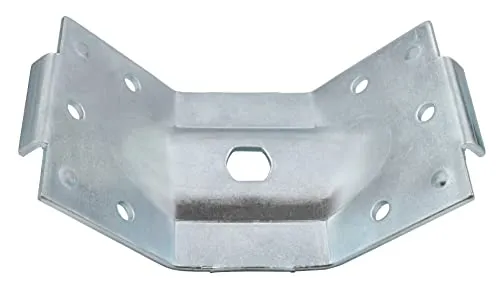 Design61 4er Set Winkelbeschlag Tischbein Tischbeschlag Stahl 112mm x 60mm
