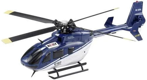 Reely C187 RC Hubschrauber RtF - RC-Modelle mit 6-Achsen-Gyroskop für stabilen Flug und einfache Steuerung, ideal für Fluganfänger und Freizeitpiloten.