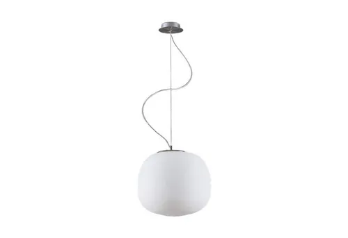 Lindby Esstisch Pendelleuchte Ø 38 cm - Elegante Hängeleuchte aus Glas und Metall für blendfreies Licht, ideal für Esszimmer und Küche. Zeitloses Design mit hochwertigem Opalglasschirm.