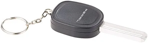 VisorTech Reisealarm: Personenalarm im Autoschlüssel-Design mit 110-dB-Sirene und Mini-Kuli (Selbstschutz, Schlüssel Alarm, Selbstverteidigung)